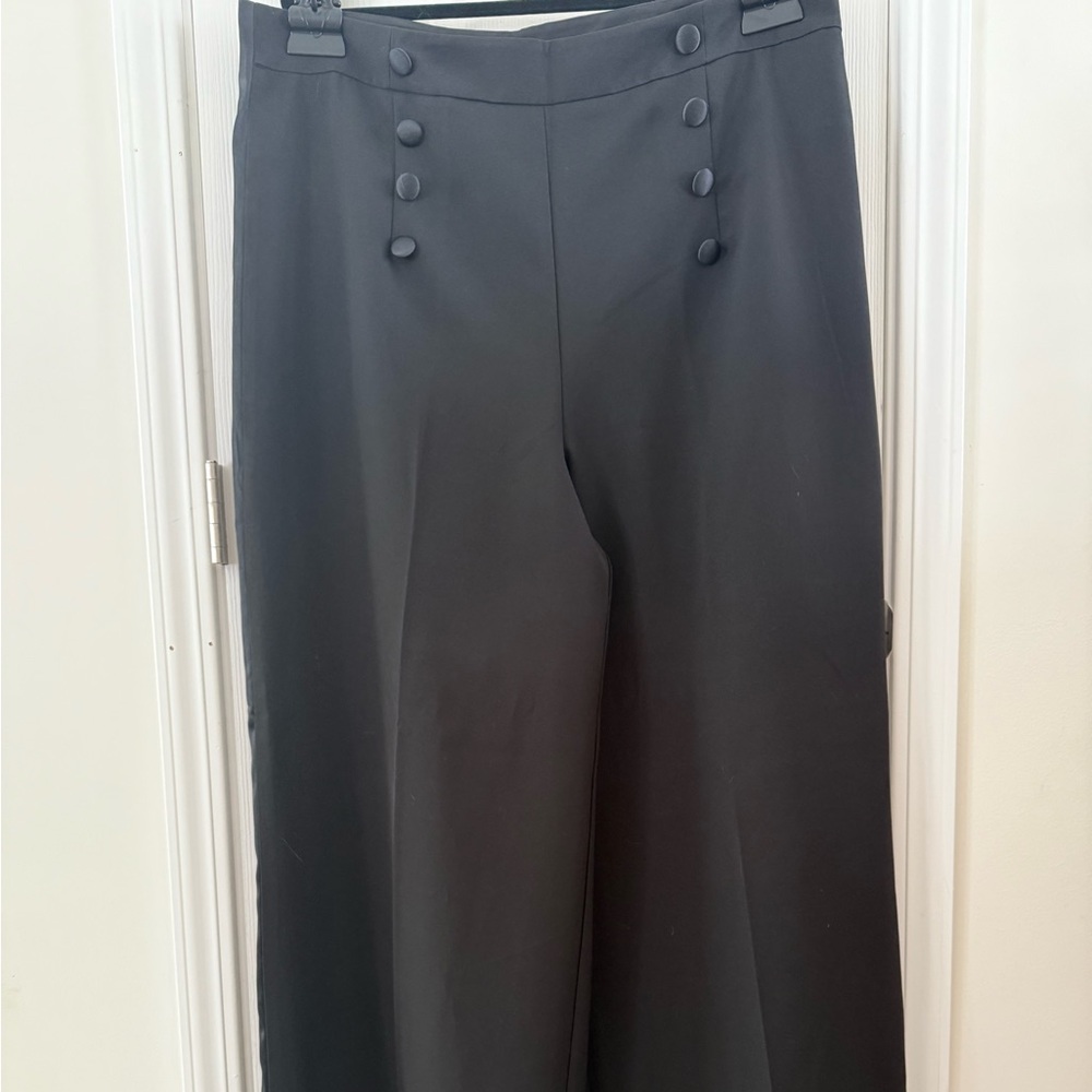 New York & Company Black Wide-Leg Pants